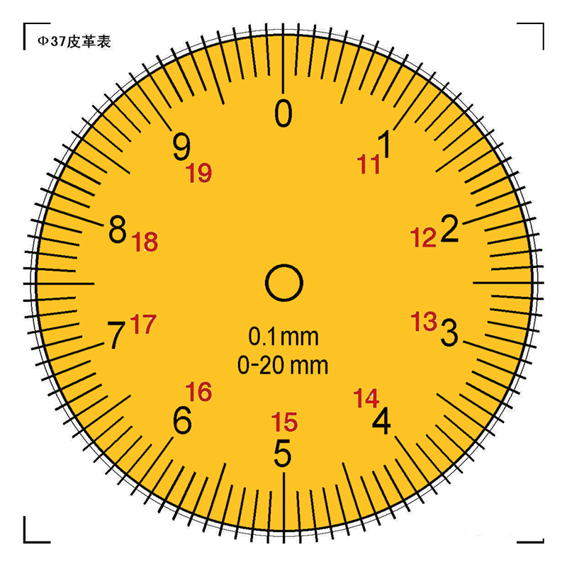 Gauges dials