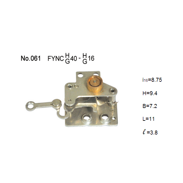 Seismic movement for 40mm pressure gauge