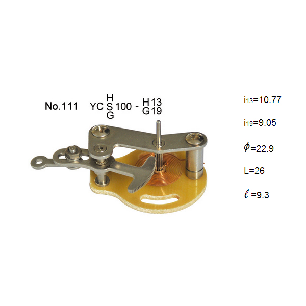 4 Inch Y100 stainless steel and brass pressure gauge movement