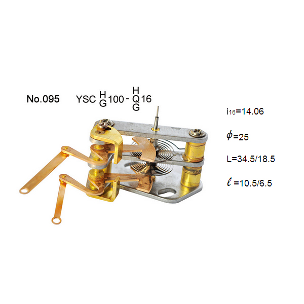 Double movement for 4 inch 100mm pressure gauge