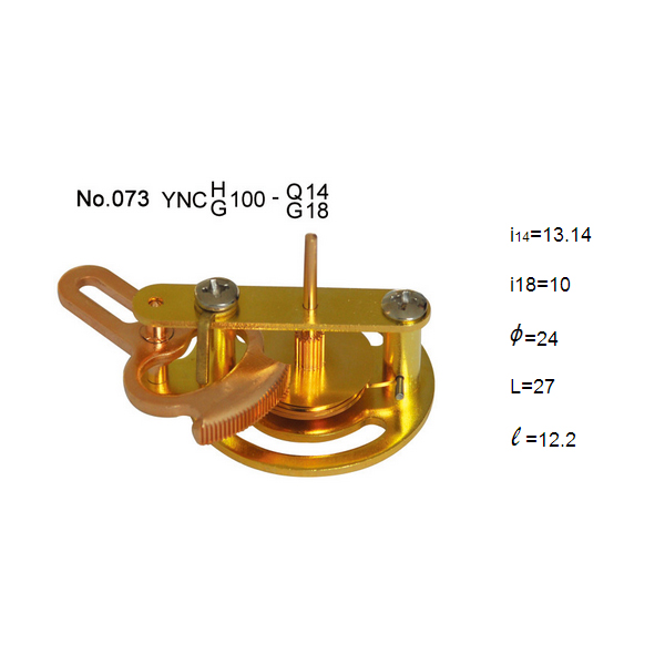 Brass 100mm pressure gauge seismic movement