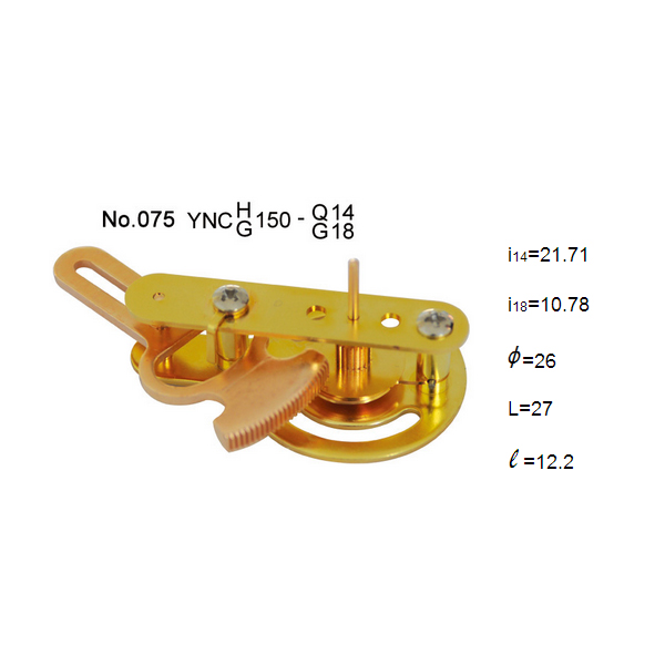 Precision brass seismic movement for 150mm pressure gauge