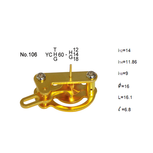 2.5 Inch 60mm Brass Pressure Gauge Assembling Movement